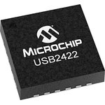 USB2422/MJ, Hub Controller Serial Interface 3.3V 24-Pin QFN EP Tray