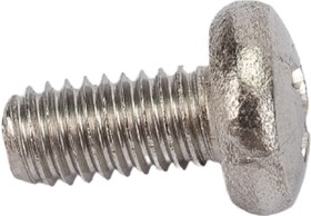 Фото 1/4 Винт с полукруглой головкой крестообразный шлиц, 4x8 мм, DIN 7985, нержавеющая сталь А2, 8 шт. 37477