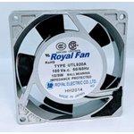 Вентилятор Royalfan UTL920A 90x25 92x25 100V 10W 2pin клемма 110v