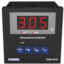 ESM-9910.5.18.0. 1/01.00/2.0.0.0, Temperature Controller, ON / OFF, NTC, NTC10K, 230V, Relay