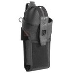 SG-MC3X-SHLSTB-01, Soft Holster with Shoulder Strap and Belt Clip, Black, Suitable for MC3200/MC3300