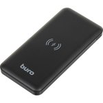 Внешний аккумулятор (Power Bank) Buro BPW10E, 10000мAч, черный [bpw10e10pbk]