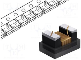 Фото 1/3 Индуктивность 0402AS-6N8J-08