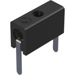 2 mm socket, solder connection, CAT O, black, 930224100
