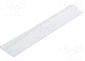 V3450016, Крышка для профилей LED, прозрачная, 1м, Назначение VARIO30