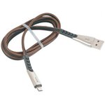 (6957531087977) кабель USB HOCO U48 Superior для Micro USB, 2.4А, длина 1.2м, черный