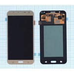 Дисплей для Samsung Galaxy J7 SM-J700H (OLED) золотистый