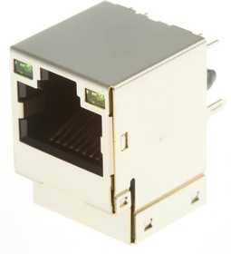 Фото 1/3 7499010122, Female RJ45 Connector, PCB Mount