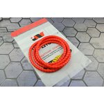 Защитная пластиковая спираль d12мм красная пакет 2м URСП12К02