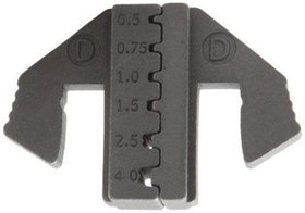 Фото 1/2 10178DS, Crimpers / Crimping Tools Crimping Die D for Cord End Terminals 22/20/18/16/14/12 AWG