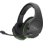Наушники с микрофоном HyperX Core Xbox черный/зеленый накладные Radio оголовье ...