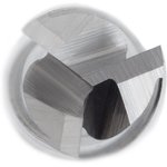 AHNO Фреза твердосплавная 1.5мм (L=50, l=4, хв=4) Z3 45° по алюминию и ...