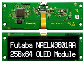 NAELW3601AA, OLED Displays & Accessories OLED Module White 3.6 inch Display