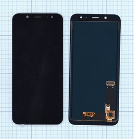 Дисплей для Samsung Galaxy A6 (2018) SM-A600F в сборе с тачскрином (TFT) черный