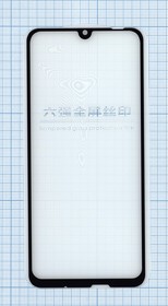 Защитное стекло "Полное покрытие" для Huawei Honor 10 lite черное