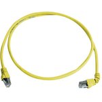 L00000A0199, Cat6a Right Angle Male RJ45 to Male RJ45 Ethernet Cable, S/FTP ...
