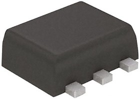 Фото 1/4 Dual N-Channel MOSFET, 200 mA, 20 V, 6-Pin SOT-563 EM6K7T2R