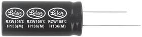 RZW221M1ABK-0611, Aluminum Electrolytic Capacitors - Radial Leaded 220uF 20% 10V Low ESR, Small Size