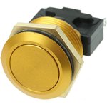 76-9513/4044GO, 76-95 Series Push Button Switch, Momentary, Panel Mount ...