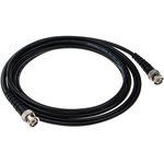 L00012A1452, Male BNC to Male BNC Coaxial Cable, 3m, RG58 Coaxial, Terminated