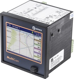 Фото 1/4 SX-CMC99-04F0-RS, SX-CMC99-04F0, 4 Input Channels, 4 Output Channels, Multichannel Controller Chart Recorder Measures Current