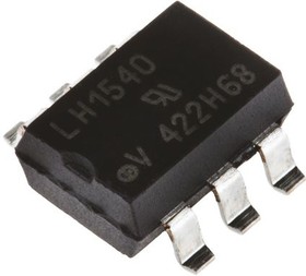 Фото 1/3 LH1540AABTR, Relay SSR 50mA 1.45V DC-IN 0.12A 350V AC/DC-OUT 6-Pin PDIP SMD T/R