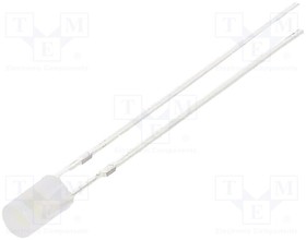 OSW5DK3HE2B, LED; 3mm; white cold; 1120?1560mcd; 140°; Front: flat; 2.7?3.4V