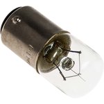 BA15d Indicator Light, Clear, 24 V ac, 200 mA, 1000h