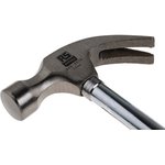 Medium Carbon Steel Claw Hammer with Carbon Steel Handle, 450g