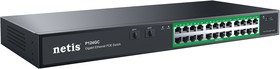 Netis P124GC Коммутатор неуправляемый PoE+, 26 портов, 24x1 Гбит/с, PoE+ 24х30 Вт (до 360Вт), Uplink SFP 2x1 Гбит/с – купить оптом и в розницу
