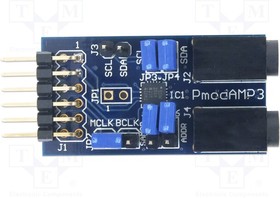 PMODAMP3, Pmod module; amplifier; I2C,I2S; SSM2518; prototype board