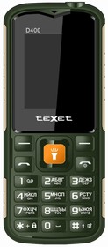Фото 1/4 127234, Мобильный телефон teXet TM-D400 зеленый