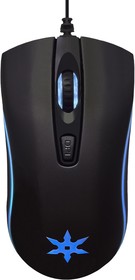 Фото 1/10 Мышь проводная Oklick 704G TOKUGAWA, игровая, оптическая, USB, 1600dpi, черный [1196423]