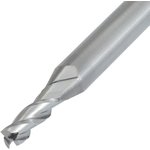 AHNO Фреза твердосплавная 2.5мм (L=50, l=7, хв=4) Z3 45° по алюминию и ...