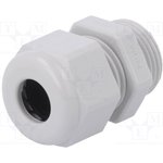 1.209.1100.14, Cable Gland, 5 ... 10mm, PG11, Polyamide, Pebble Grey