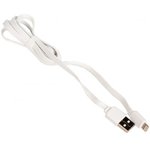 (K21i) кабель USB More choice K21i для Lightning, 2.1A, длина 1.0м, белый