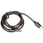 (K31a) кабель USB More choice K31a для Type-C, 2.1А, длина 1.0м, черный