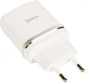 (6931474716262) зарядное устройство HOCO c12Q Smart QC3.0, 1xUSB-A, 5V, 3.0A, белый