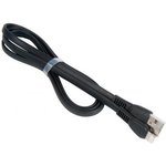 (6931474711656) кабель USB HOCO X40 Noah для Lightning, 2.4А, длина 1.0м, черный