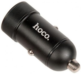 (6931474717788) автомобильная зарядка (от прикуривателя) HOCO Z32A QC3.0, один порт USB, 5V, 4.0A, 18W, черный
