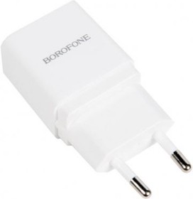 (6931474700667) зарядное устройство BOROFONE BA19A один порт USB, 5V, 1.0A, белый