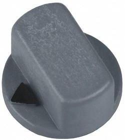 947705-017, Knobs & Dials Rotary DIP Switch Actuator Knob Gray