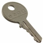 704.989.251, Spare Key, Metallic, EAO 04 Series
