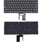 Клавиатура для ноутбука Lenovo Yoga 720-13ISK черная с подсветкой