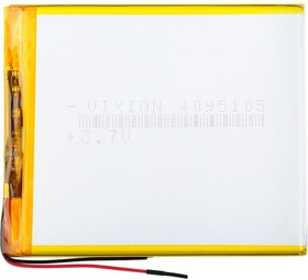 Фото 1/2 Аккумулятор универсальный Vixion 4x95x105 мм 3.8V 4000mAh Li-Pol (2 Pin)