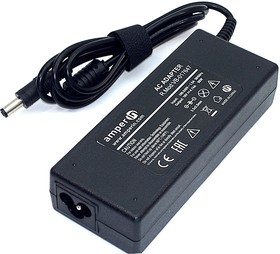 Фото 1/3 Блок питания (сетевой адаптер) Amperin AI-HP90G для ноутбуков HP 19V 4.74A 90W 5.5x2.5 мм черный, с сетевым кабелем