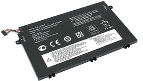 Фото 1/2 Аккумулятор OEM (совместимый с 01AV447, L17L3P51) для ноутбука Lenovo ThinkPad E485 11.1V 3600mAh черный