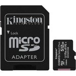 Флеш карта microSDHC 512GB microSDXC Class10 Kingston  SDCS2/512GB  UHS-I Canvas ...