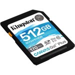 Флеш карта SDXC 512GB Kingston SDG3/512GB Canvas Go! Plus w/o adapter