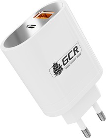 Фото 1/3 GCR-52579, GCR Сетевое зарядное устройство 36W, USB TypeA + TypeC, PD18W + Quick Charge 3.0